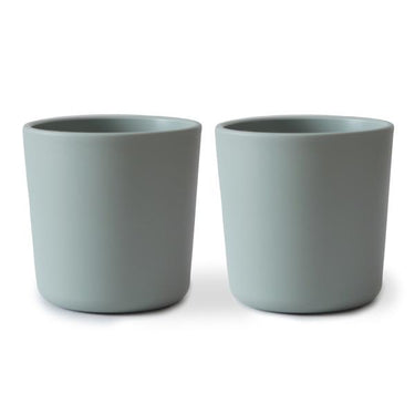 Mushie Square Dinnerware Cup Set, Sage